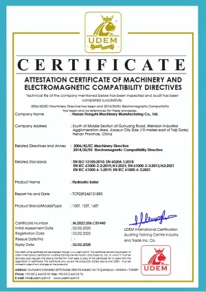 CE (Hydraulic baler)