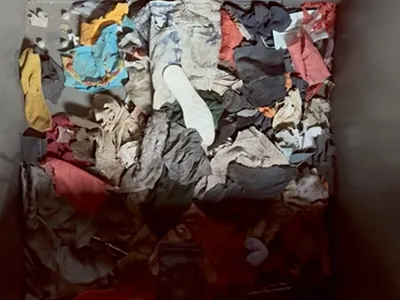 Waste textiles