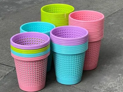 Plastic bins
