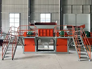 Double Shaft Bag Breaker