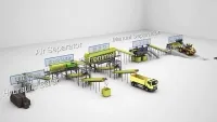Landfill Stale Waste Sorting Line