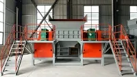 Two-Shaft Shredder, Waste Shredder