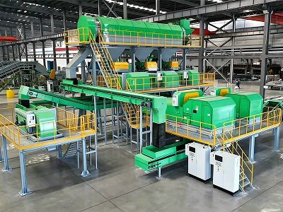 Screening and Non-Ferrous Metal Recovery for Industrial Waste Recycling
