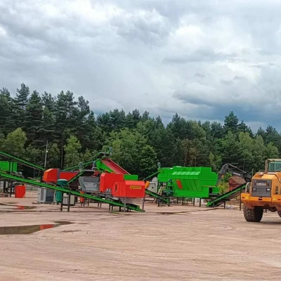 80 t/h C&D Waste Crushing and Sorting Line in Poland