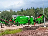 80 t/h C&D Waste Crushing and Sorting Line in Poland