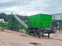 80 t/h C&D Waste Crushing and Sorting Line in Poland