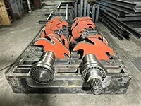 Stationary Pre-Shredder, Twin-Shaft Shredder